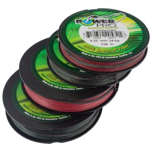PowerPro Braid Vermillion Red 275m
