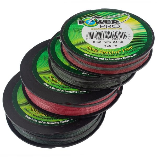 PowerPro Braid Vermillion Red 275m