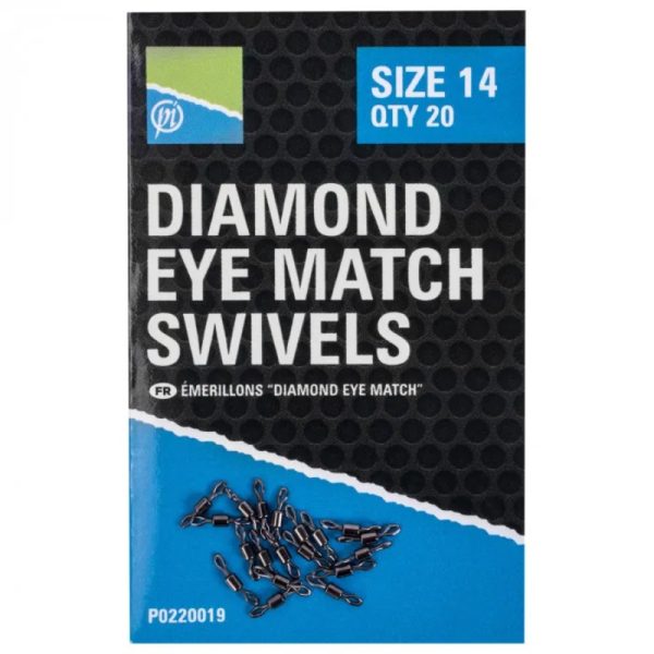 Preston Diamond Eye Swivels