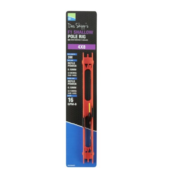 Preston Innovations F1 Shallow Pole Rig