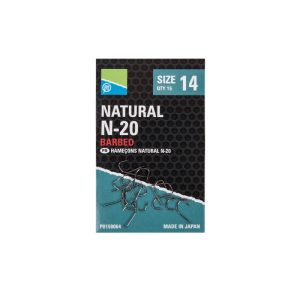 Preston Innovations Natural N20 Hooks