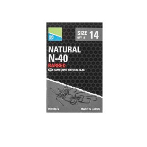Preston Innovations Natural N40 Hooks