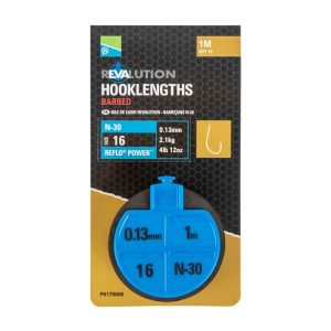 Preston Innovations | Revalution Hooklengths Barbed
