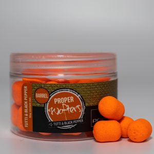 Proper Carp Baits – Tutti & Black Pepper Barrel Wafters