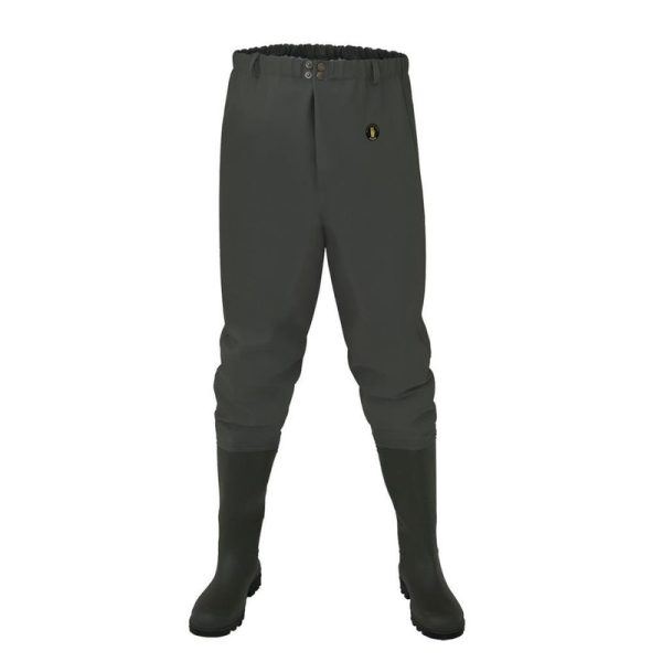 Pros | Waist Waders PVC | Olive