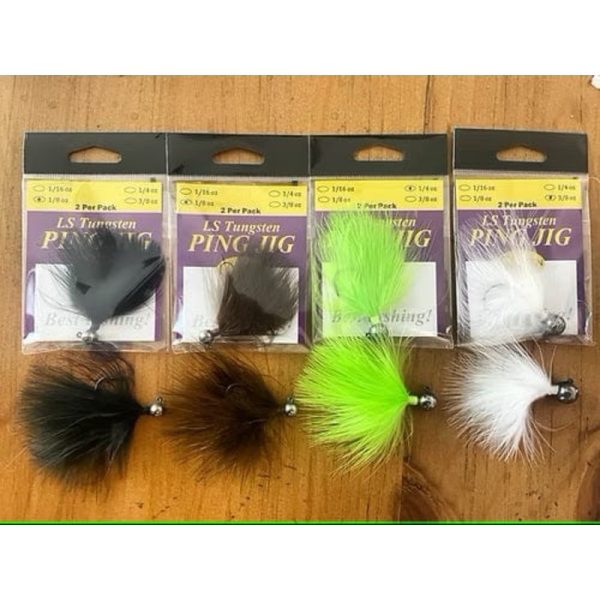 Queen Tackle Tungsten Ping Hair Jig