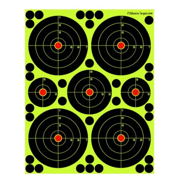 | Reactive Shooting Splash Targets | 4 Inch | 10 Pcs