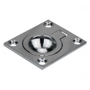 Ring Pull Chrome Plated Brass 44mm