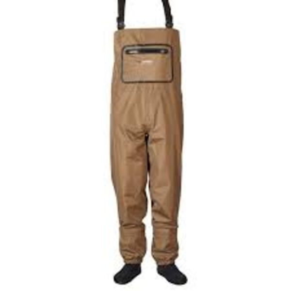 Robinson | Green Nylon Waders With Neoprene Socks
