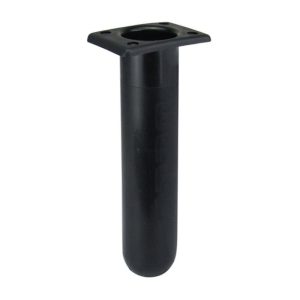 Rod Holder Square Top Black