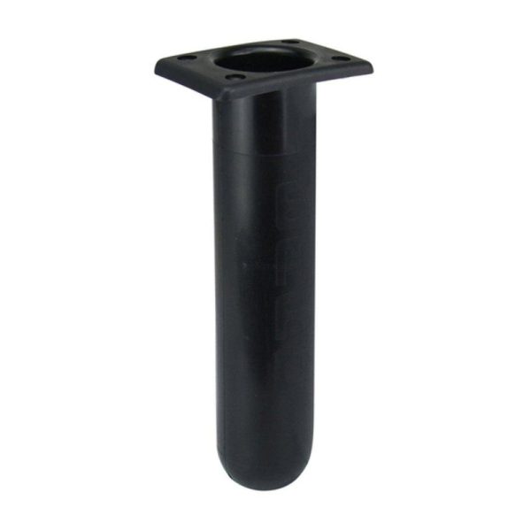 Rod Holder Square Top Black
