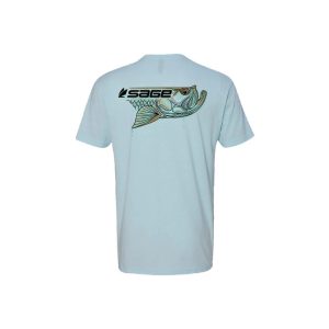 Sage Dripping Fish Tee – Tarpon