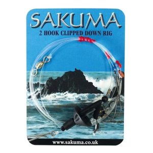 Sakuma 2 Hook Clipped Down Rig