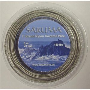 Sakuma 7 Strand Nylon Covered Trace Wire ** 20LB CLEAROUT **