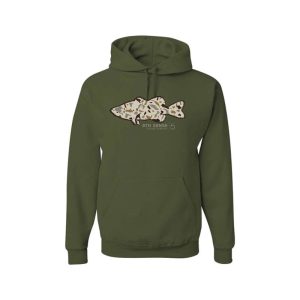 Sandy Flats – Hoodie – Military Green (Only S and 3XL Left)