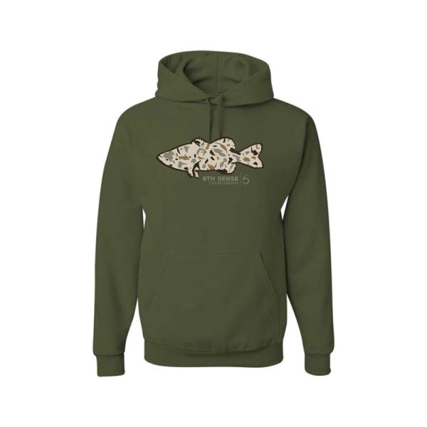 Sandy Flats – Hoodie – Military Green (Only S and 3XL Left)