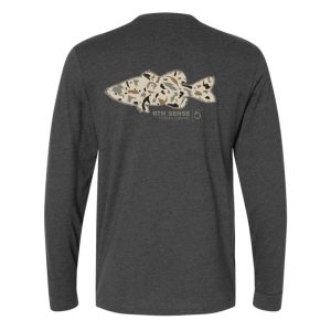 Sandy Flats – L/S Tee – Charcoal