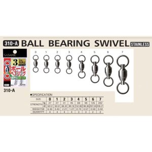 Sasame Ball Bearing Swivel – 310A