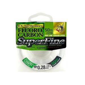Sasame Fluorocarbon Super Fine Line – 50m