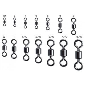Sasame Rolling Swivels – Red