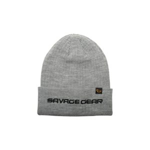 Savage Gear | Fold-Up Beanie | Light Grey Melange | One Size