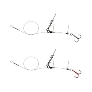 Savage Gear | Line Thru Corkscrew Rig | 1 Hook | 2pc