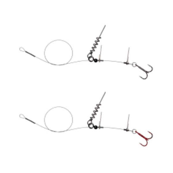 Savage Gear | Line Thru Corkscrew Rig | 1 Hook | 2pc