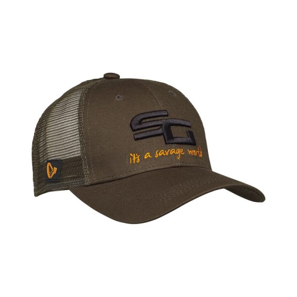 Savage Gear | SG4 Cap | One Size | Olive Green