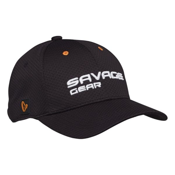 Savage Gear | Sports Mesh Cap | One Size | Black Ink