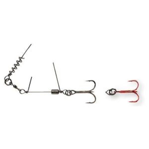 Savage Gear | SS Corkscrew Stinger 3D | Red & Bn | 2pcs