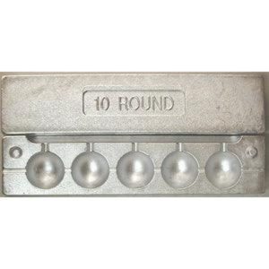Sea Horse Round Sinker Moulds