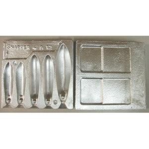 Seahorse Snapper Sinker Moulds