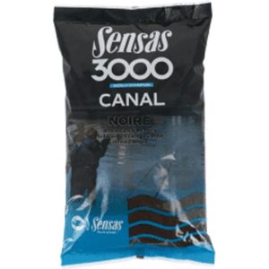 Sensas | 3000 | Canal | Black | Groundbait | 1Kg