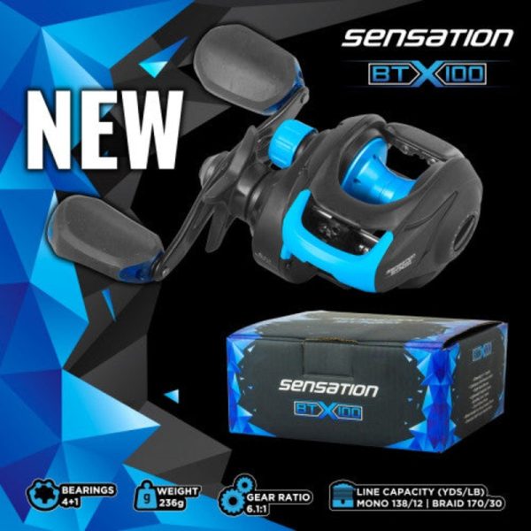 Sensation Baitcaster Reel 6.1:1