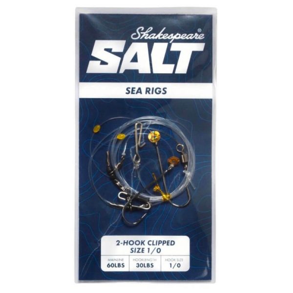 Shakespeare Salt 2-Hook Clipped