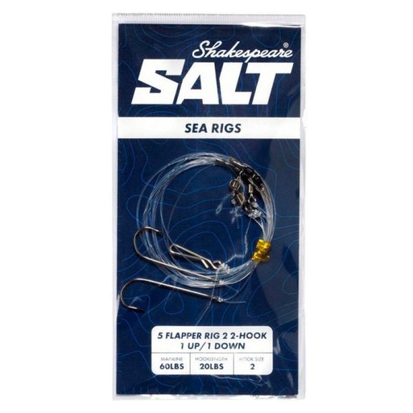 Shakespeare Salt 2-Hook Flapper (1up/1 down)