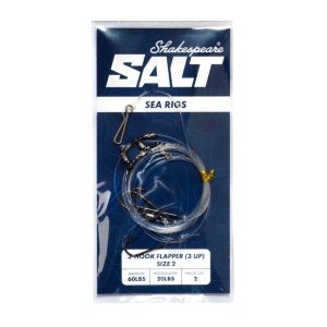 Shakespeare Salt 3-Hook Flapper (3 up) | Size 2