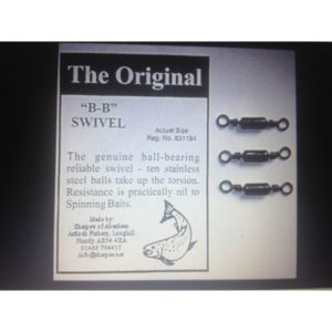 Sharpe’s “B-B” Ball Bearing Swivels