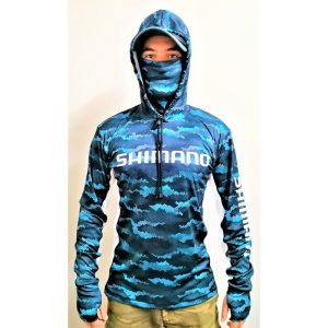 Shimano Hoody + Scarf Quick Dry LS