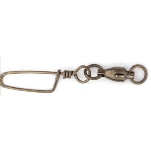 Shogun S456 Black Ball Bearing Swivel With Coastlock Snaps – 5 Per Pack