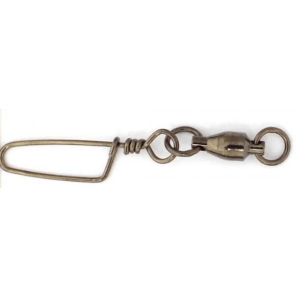 Shogun S456 Black Ball Bearing Swivel With Coastlock Snaps – 5 Per Pack