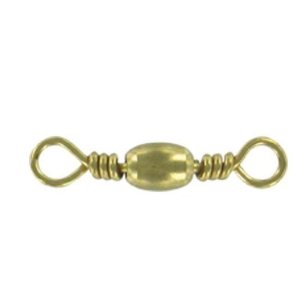 Shogun S459 Brass Barrel Swivels – 50 Pack
