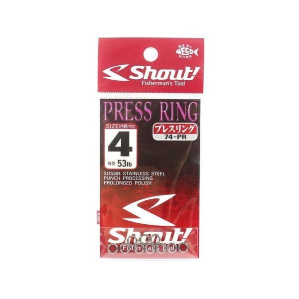 Shout 74-Pr Press Rings