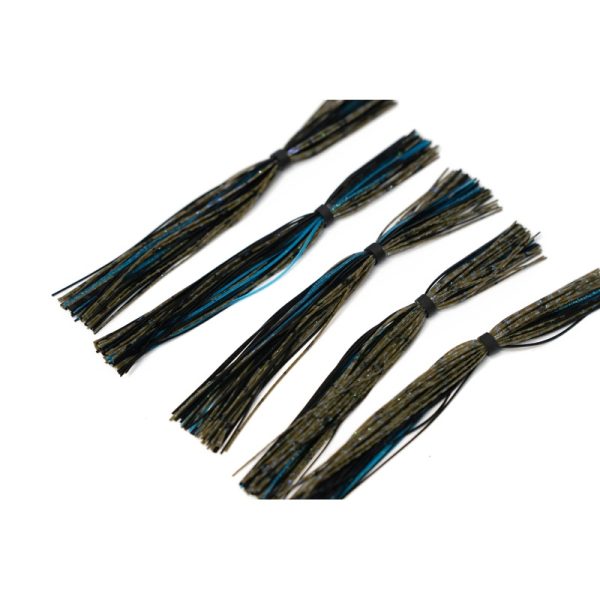 Silicone Skirt – Dark Okeechobee Craw