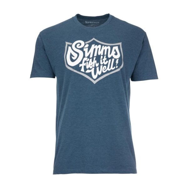 Simms Fish It Well Badge T-Shirt