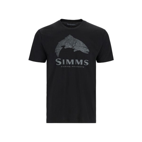 Simms Wood Trout Fill T-Shirt
