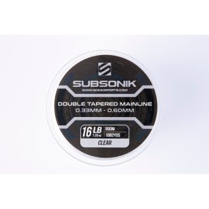 Sonik Subsonik Clear Double Tapered Mainline 16lb