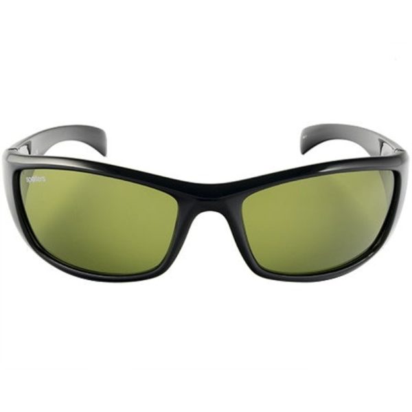 Spotters Artic+ Gloss Black Emerald Glass