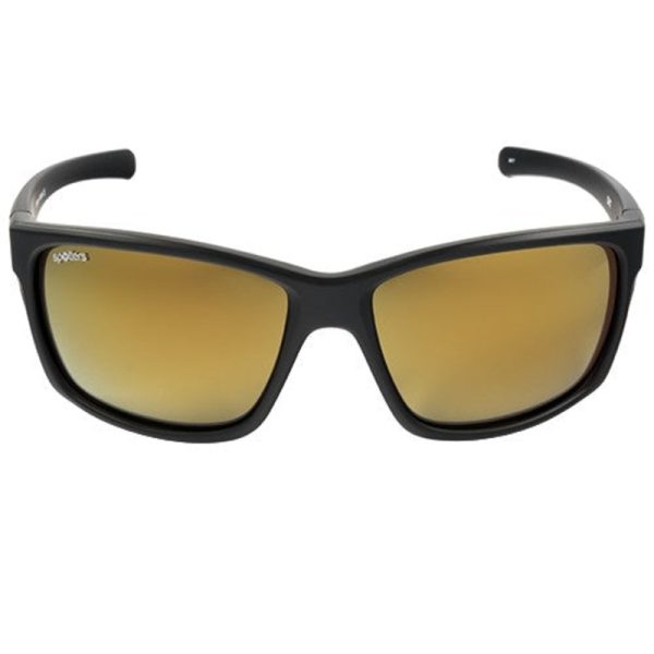 Spotters Grit Matt Black Gold Glass