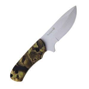 Stepland | Camo Plastic Handle Knife | Fixed Blade